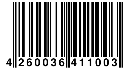 4 260036 411003