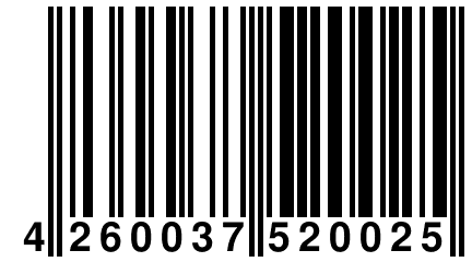 4 260037 520025