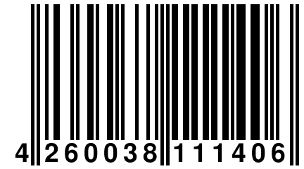 4 260038 111406