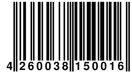 4 260038 150016