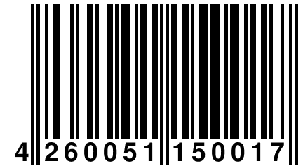 4 260051 150017