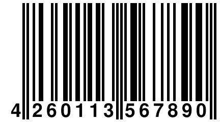 4 260113 567890