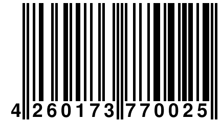 4 260173 770025