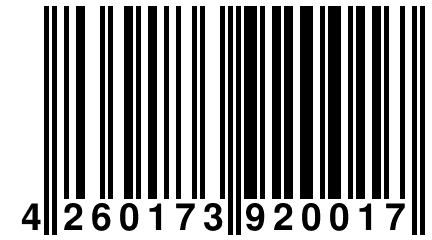 4 260173 920017