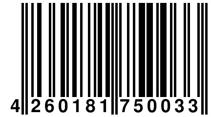 4 260181 750033