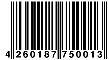 4 260187 750013