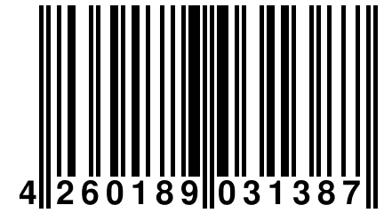 4 260189 031387