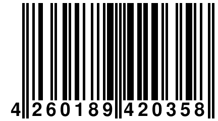 4 260189 420358