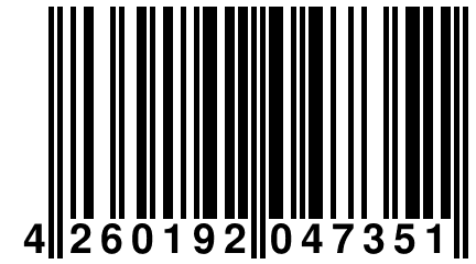 4 260192 047351