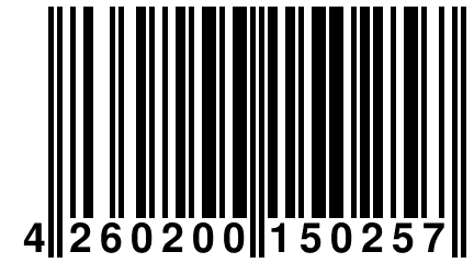 4 260200 150257