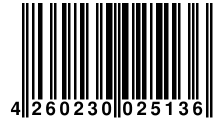 4 260230 025136