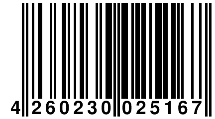 4 260230 025167