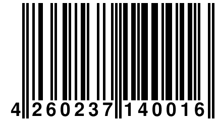 4 260237 140016