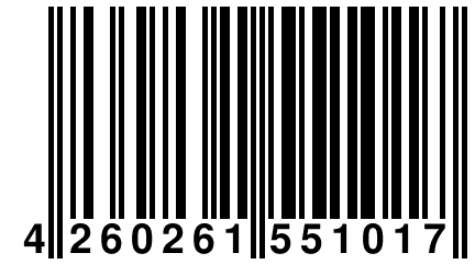 4 260261 551017