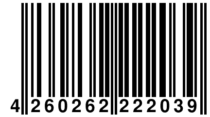 4 260262 222039