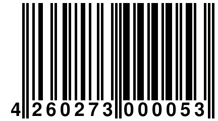 4 260273 000053