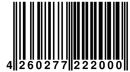 4 260277 222000