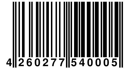 4 260277 540005