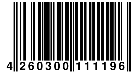 4 260300 111196