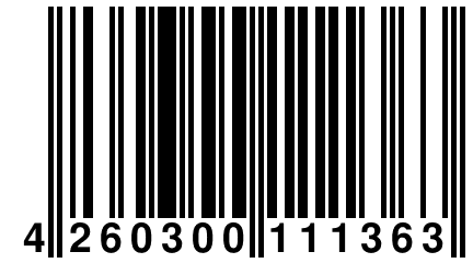 4 260300 111363