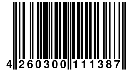 4 260300 111387