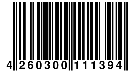 4 260300 111394