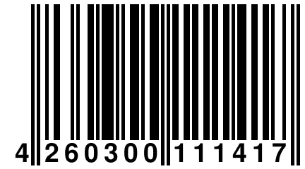 4 260300 111417