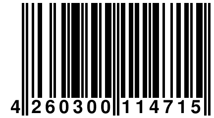 4 260300 114715