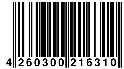 4 260300 216310