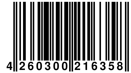 4 260300 216358