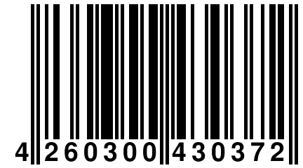 4 260300 430372