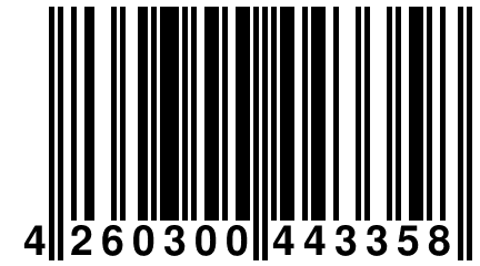 4 260300 443358