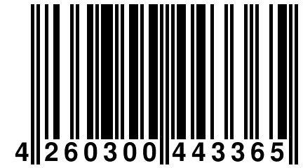 4 260300 443365