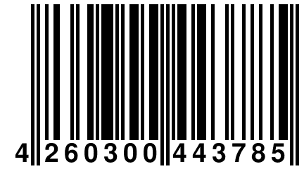 4 260300 443785