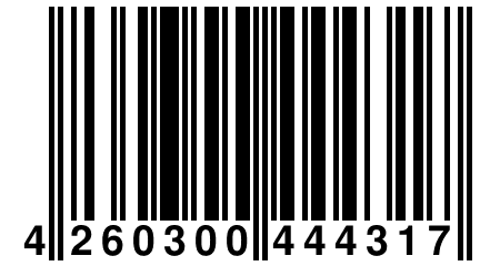 4 260300 444317