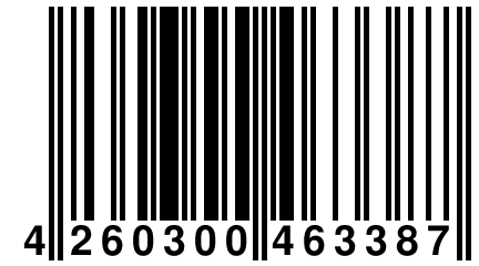 4 260300 463387