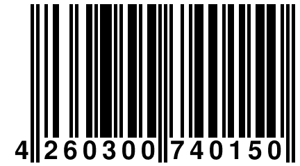 4 260300 740150