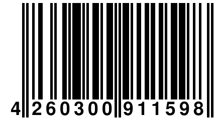 4 260300 911598