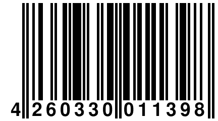 4 260330 011398