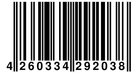 4 260334 292038