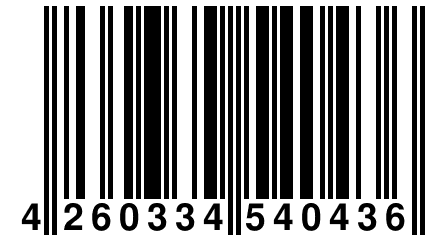 4 260334 540436