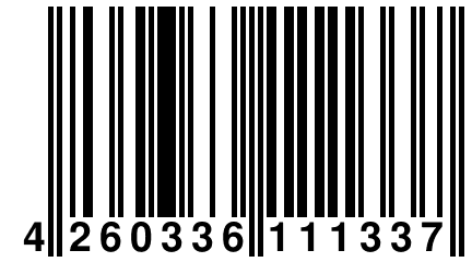 4 260336 111337