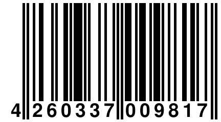 4 260337 009817