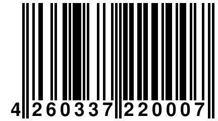 4 260337 220007