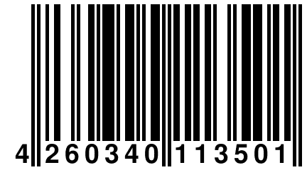 4 260340 113501