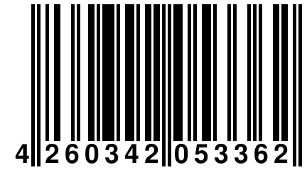 4 260342 053362