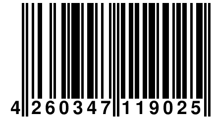 4 260347 119025