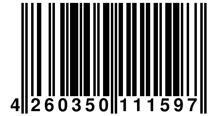 4 260350 111597