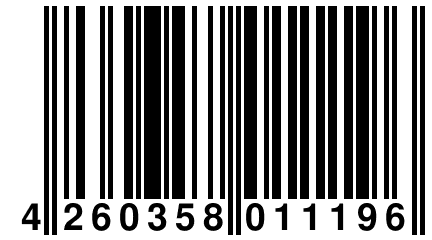 4 260358 011196