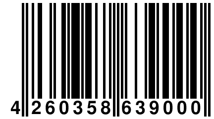 4 260358 639000